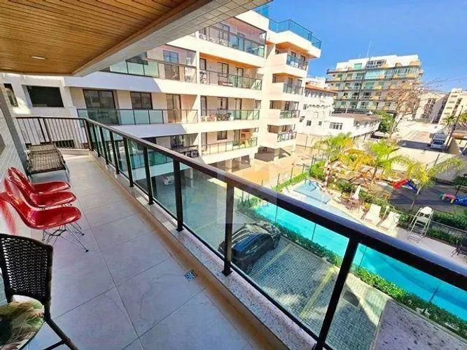 Apartamento com 3 dormitórios à venda, 91 m² - Algodoal - Cabo Frio/RJ