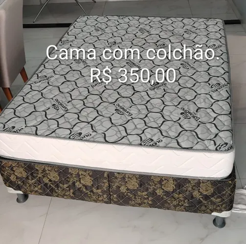 Colchão de Casal+Cama box Eurosono