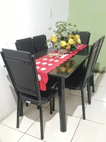 Mesa de jantar mármore 