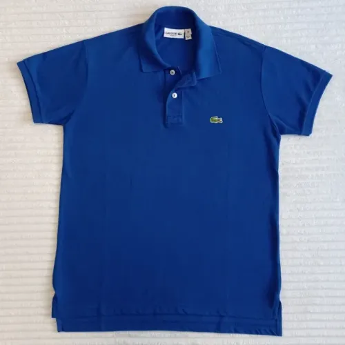 Camisa Polo Lacoste Masculina Azul Original - Tam. G