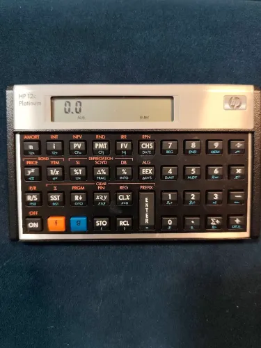 Hp 12c Gold novíssima