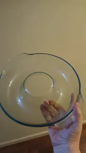 forma de vidro Marinex para pudim ou gelatina