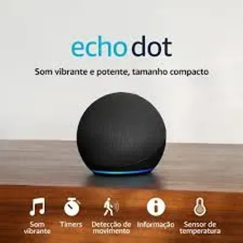 Amazon Echo Pop com assistente virtual alexa