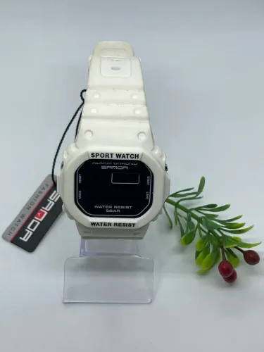 Relógio Digital Esportivo SANDA 293 LED Resistente à Água 50M Cronômetro Alarme