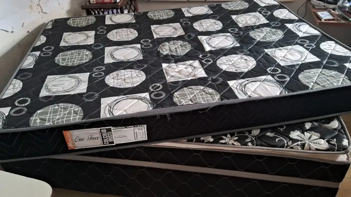 Cama casal nova com colchão