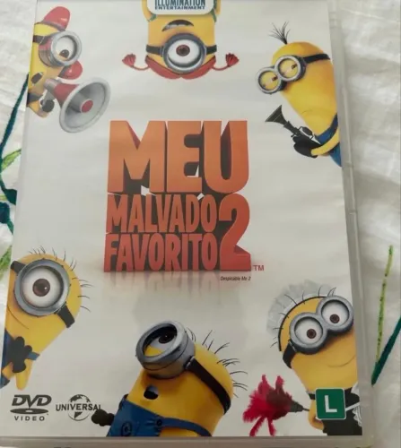 dvd meu malvado favorito 2 , em ótimo estado. original.