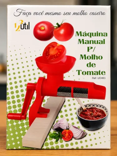 Máquina para Molho de Tomate Manual Nova na Caixa -