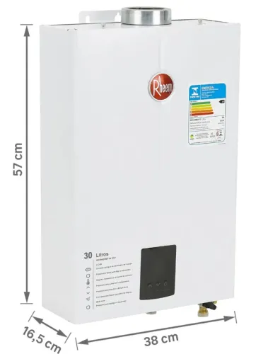 AQUECEDOR DE ÁGUA RHEEN 30L BIVOLT