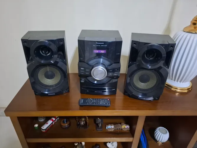 Aparelho de som vintage Panasonic 
