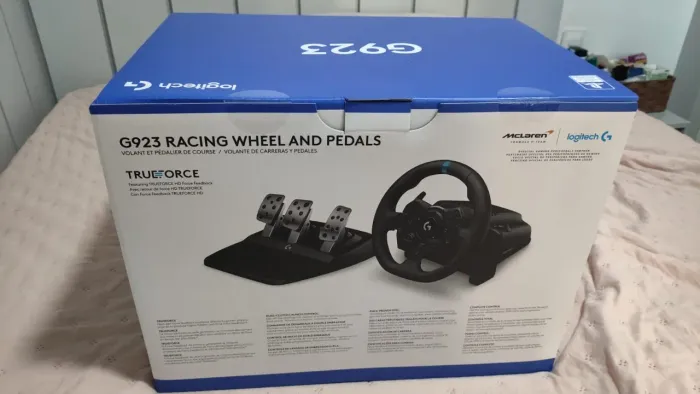 VENDO KIT G923 PARA PS5 NOVO NA CAIXA.