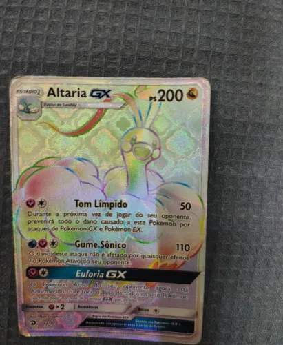 Altaria-GX (72/70) carta pokémon TCG