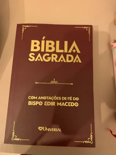 Bíblia Sagrada com Anotações do Bispo Edir Macedo