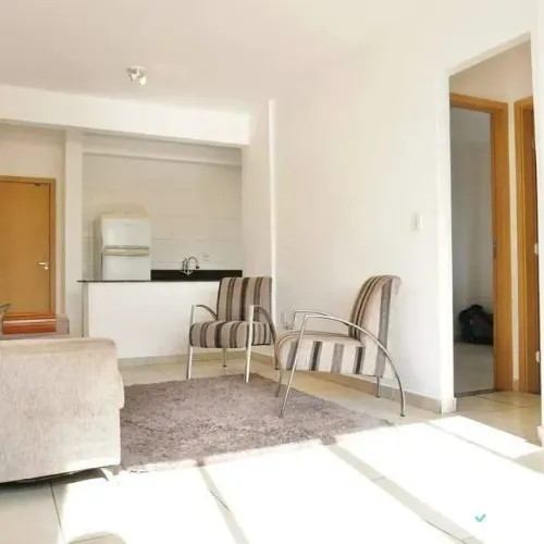 Apartamento à venda, com 65m² de área, 2 quartos, 1 suíte e 2 vagas de garagem, localizado