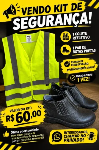 VENDO KIT SEGURANÇA