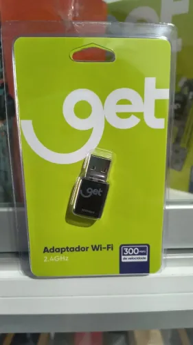 Adaptador Wi-fi Usb 300mbps Get 2.4ghz *ENTREGA GRÁTIS*