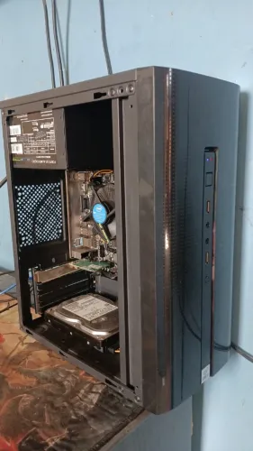 CPU core i3 3220 8gb ddr3 hd 500gb fonte 350w aceito cartão