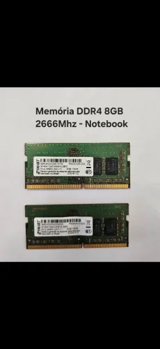 Memória DDR4 8GB 2666Mhz - Notebook
