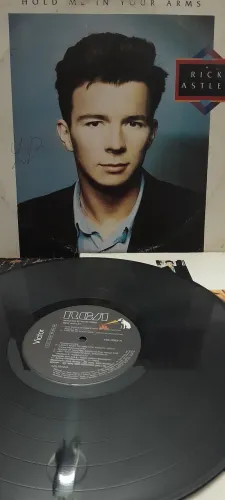 Lp Rick Astley 1988 " hold me in your arms "