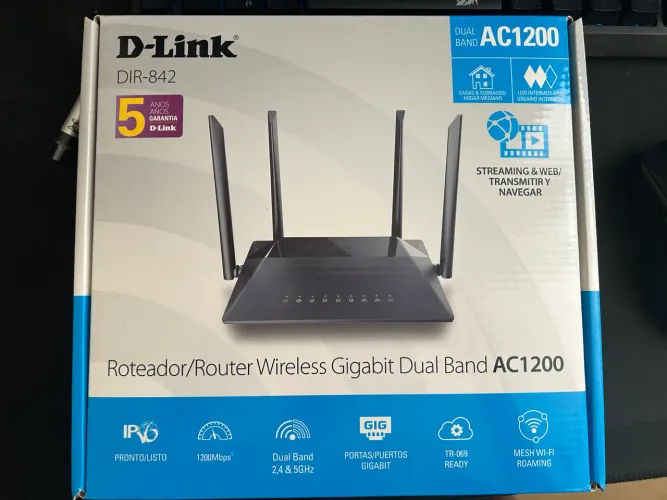 Roteador gigabit Dir 842