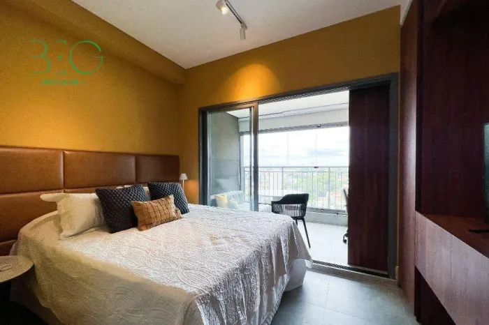 Studio com 1 dormitório para alugar, 28 m² por R$ 3.720/mês - Indianópolis - São Paulo/SP