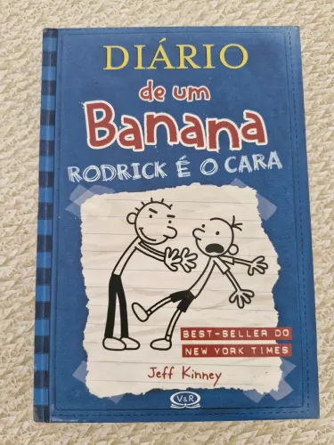 Livro O Diário de um Banana - vol. 2 - Rodrick é o cara - Jeff Kinney