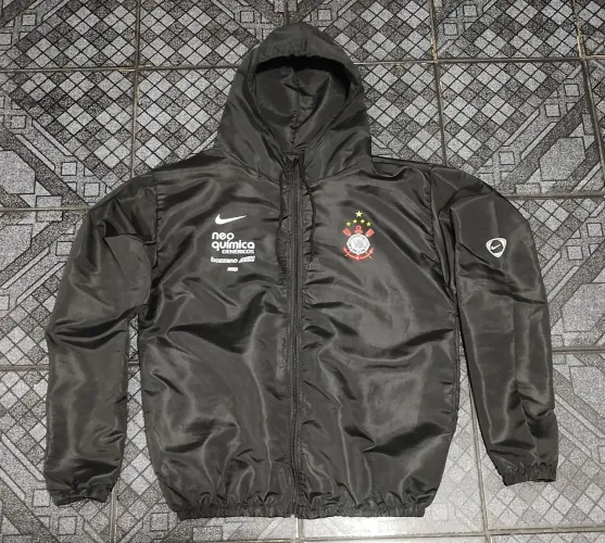 Jaqueta corta vento de treino Corinthians 2010 Nike