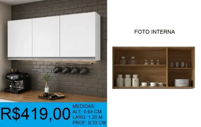 Aereo de 1,20 3 portas de otima qualidade - compre hoje e receba em até 72