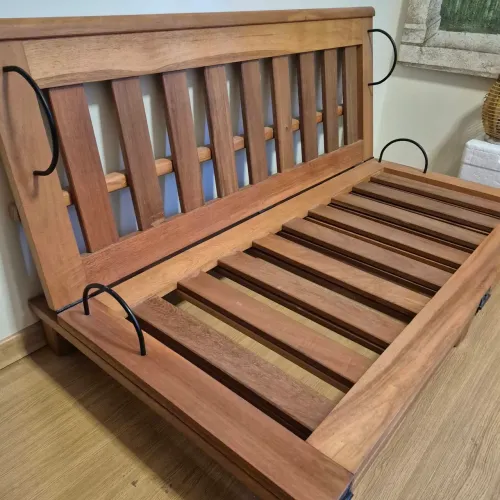 Sofá cama Tok e Stok