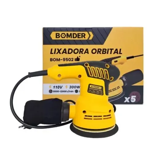 Lixadeira Orbital Bomder 220v entregamos e ac cartões