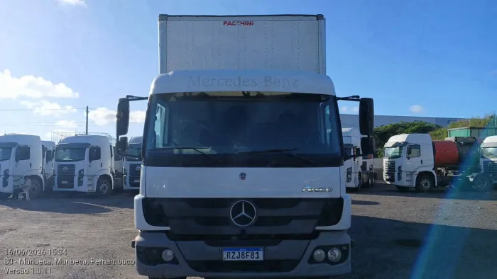 Mercedes-Benz Atego Atego 2430 6x2 2p (diesel)(E5) 2021/2022 Vamos Seminovos Recife