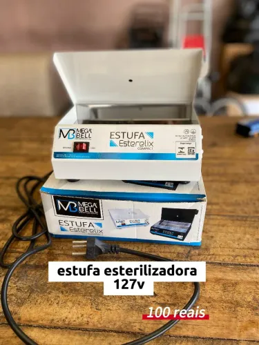 Estufa para esterelizar alicate!