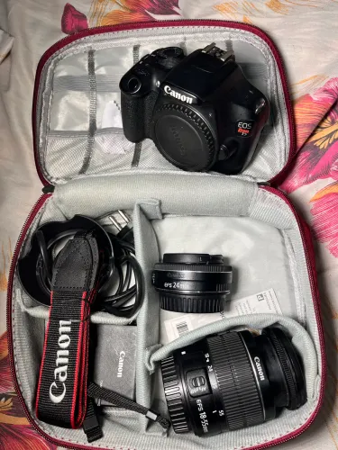 Cânon T5 + 24mm + 18-55