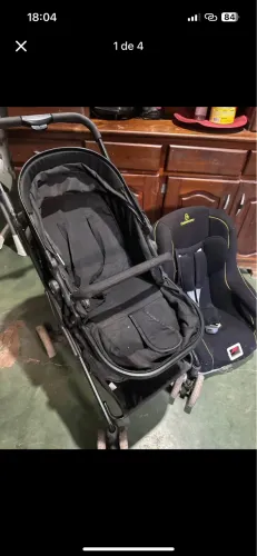 Carinho de bebê + cadeirinha de carro