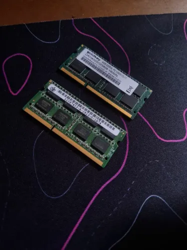 Memória Ram 4g ram(cada) para notebook