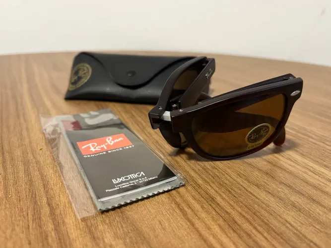 Óculos Rayban Wayfarer folding