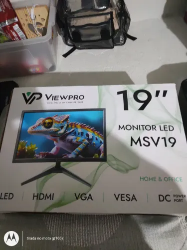Monitor 19 polegadas novo