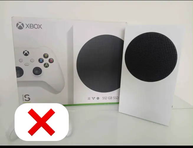 Xbox series S 512 GB SSD sem controle 