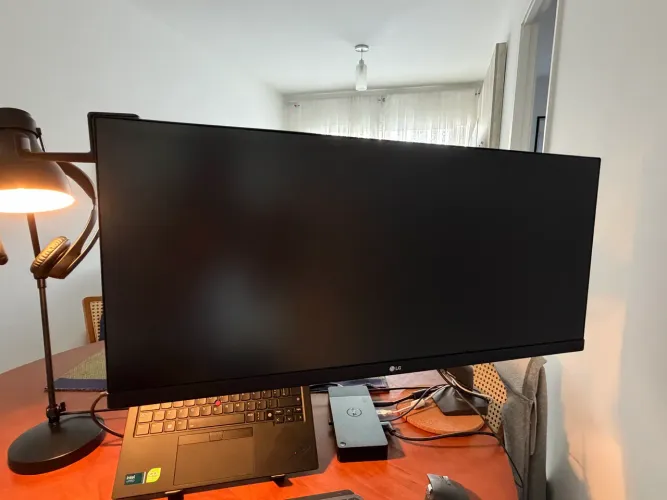 Monitor LG Ultrawide 29" + Braço Articulado Premium