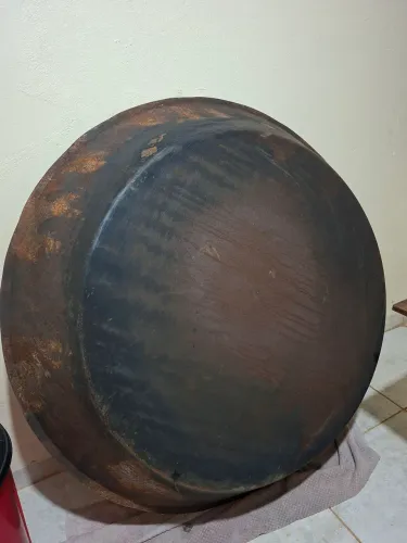 Forno para torrar farinha