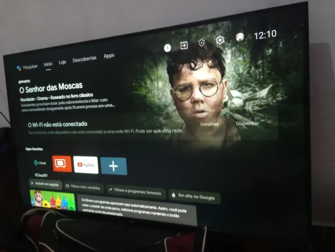 Tv TCL 43 polegadas, tudo funcionando