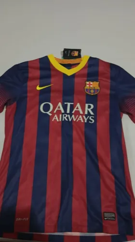 camisa do Barcelona Original Autografada pelo Neymar