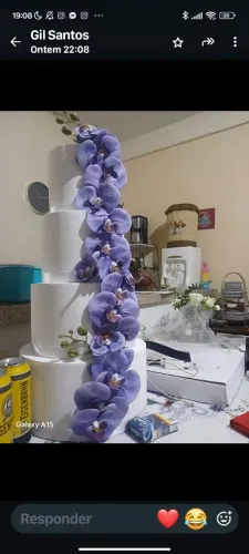 Bolo fake casamento ou aniversário 
