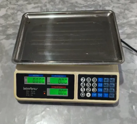 Balança comercial digital Interbras - máxima de 40kg