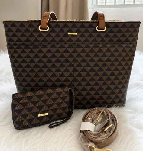 Bolsa Feminina + Carteira + Alça Transversal
