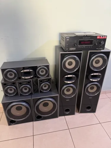 Home theater sony - aparelho de som multitek 7.2