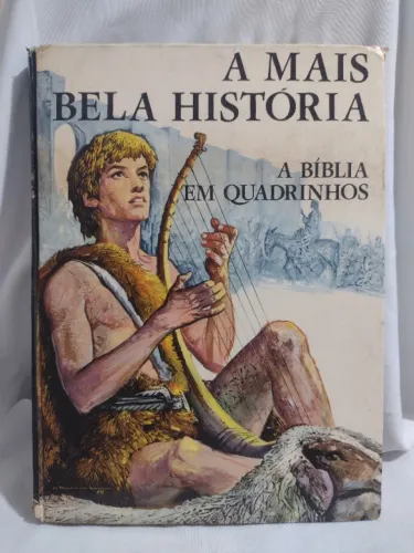 livro a mais bela história a bíblia em quadrinhos