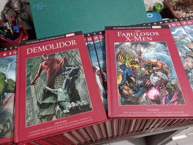 Coleção Quadrinhos Marvel Salvat capa vermelha (Completa)