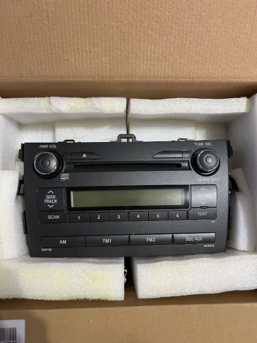 Rádio Som Original Toyota Corolla 2009 A 2014 - Panasonic NOVO Sem Uso