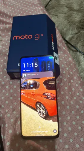 ? Moto G15 256GB Seminovo - Ótimo Estado | R$ 1000