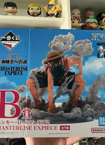 Luffy Gear Second Masterlise Ichiban Kuji Original e com caixa